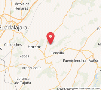 Map of Romanones, Castille-La Mancha