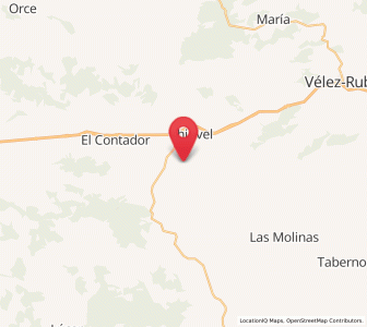 Map of Róquez, Andalusia