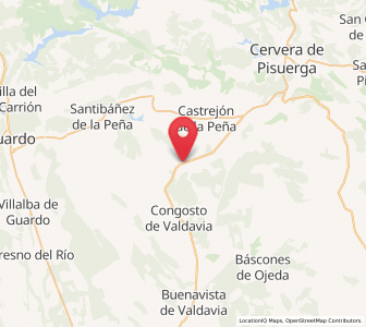 Map of Roscales, Castille and León