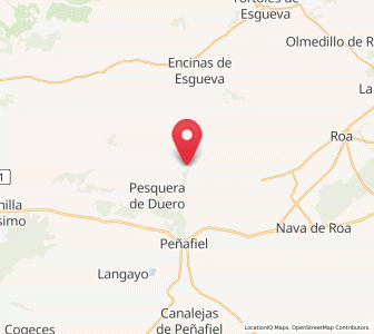 Map of Roturas, Castille and León