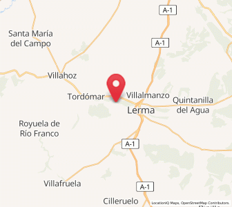 Map of Ruyales del Agua, Castille and León