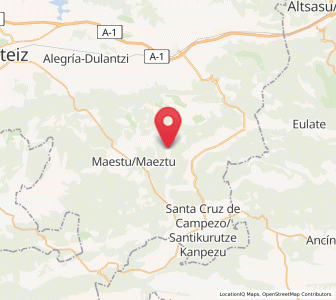 Map of Sabando, Basque Country
