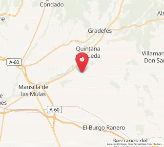 Map of Saelices del Payuelo, Castille and León