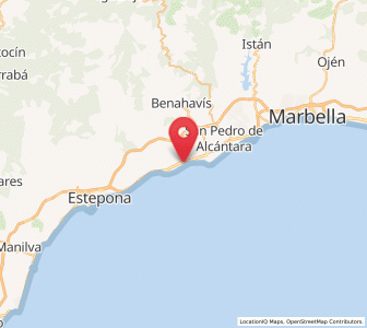 Map of Saladillo Benamara, Andalusia