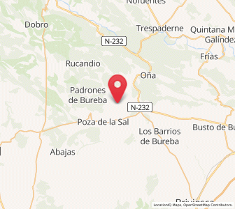 Map of Salas de Bureba, Castille and León