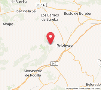 Map of Salinillas de Bureba, Castille and León