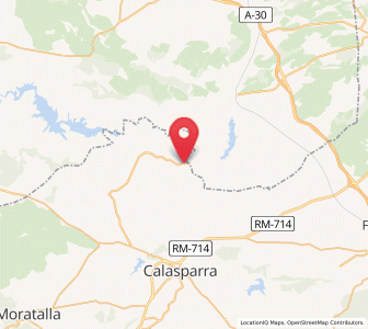 Map of Salmerón, Murcia