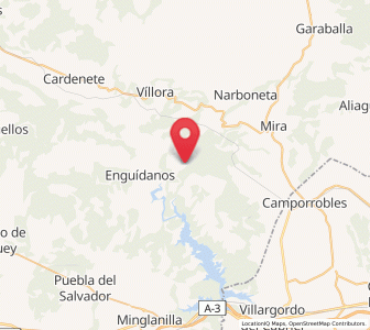 Map of Salobreja, Castille-La Mancha