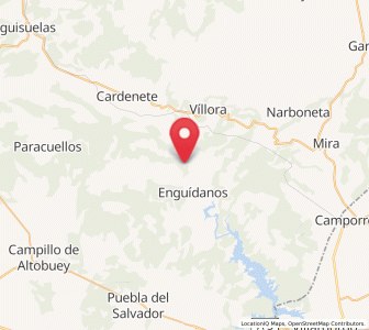 Map of Salto, Castille-La Mancha