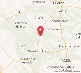 Map of Samboal, Castille and León