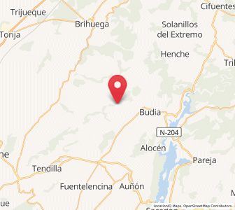 Map of San Andrés del Rey, Castille-La Mancha
