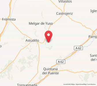 Map of San Cebrián de Buena Madre, Castille and León