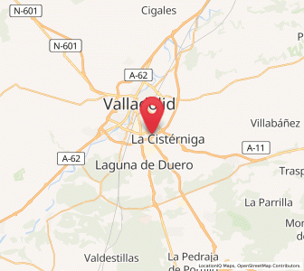 Map of San Cristóbal, Castille and León