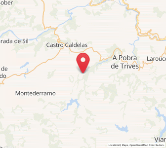 Map of San Cristóbal, Galicia
