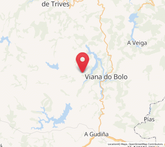 Map of San Cristobo, Galicia
