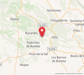 Map of San Esteban de Treviño, Castille and León