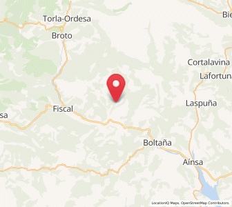 Map of San Felices, Aragon