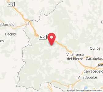 Map of San Fiz do Seo, Castille and León