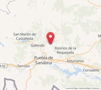 Map of San Juan de la Cuesta, Castille and León