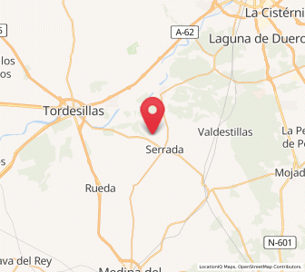 Map of San Martín del Monte, Castille and León