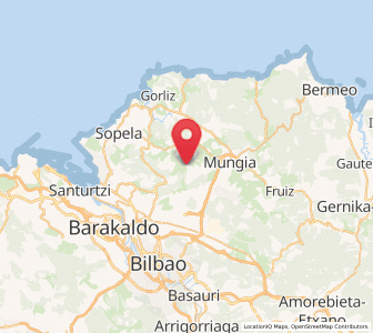 Map of San Martin / San Martín de Tours, Basque Country