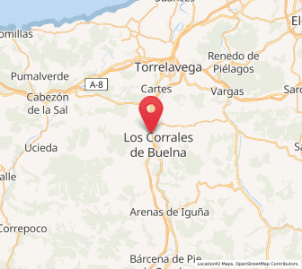 Map of San Mateo, Cantabria