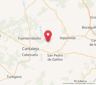 Map of San Miguel de Neguera, Castille and León