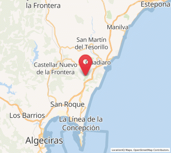 Map of San Roque Club, Andalusia