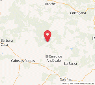 Map of San Telmo, Andalusia