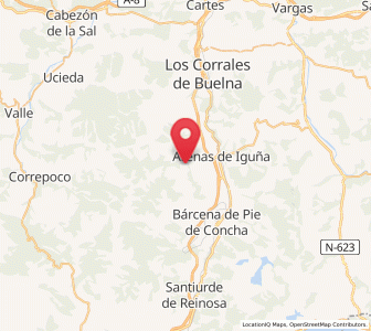 Map of San Vicente de León, Cantabria
