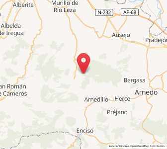 Map of San Vicente, La Rioja