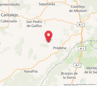 Map of Sanchopedro, Castille and León