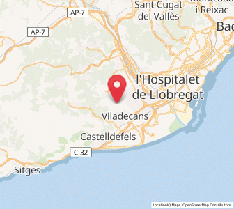 Map of Sant Climent de Llobregat, Catalonia