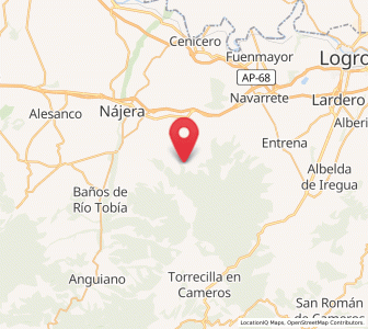Map of Santa Coloma, La Rioja