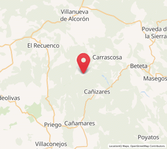 Map of Santa Cristina, Castille-La Mancha