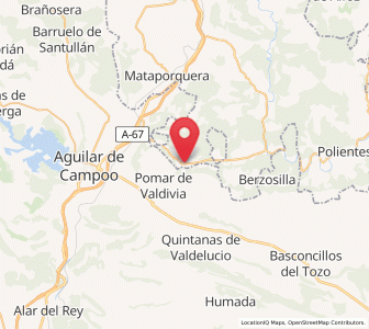 Map of Santa María de Valverde, Cantabria
