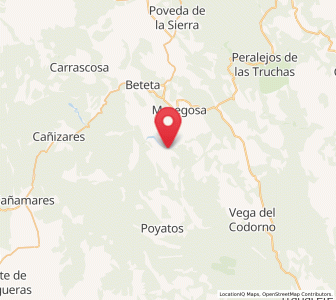 Map of Santa María del Val, Castille-La Mancha