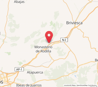 Map of Santa Olalla de Bureba, Castille and León