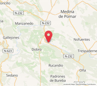Map of Santa Olalla de Valdivielso, Castille and León