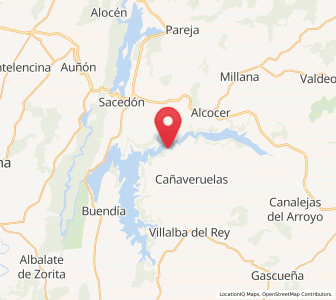 Map of Santaver, Castille-La Mancha