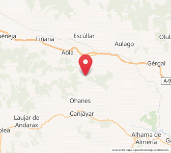Map of Santillana, Andalusia