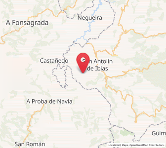 Map of Santiso, Asturias