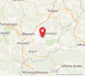 Map of Saturdia, Basque Country