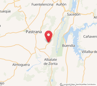 Map of Sayatón, Castille-La Mancha
