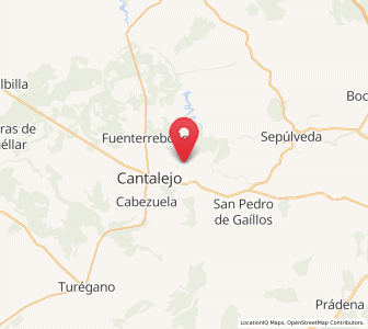 Map of Sebúlcor, Castille and León