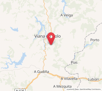 Map of Seoane de Abajo, Galicia