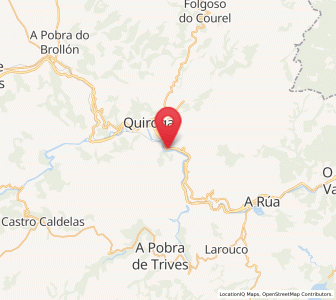 Map of Sequeiros, Galicia