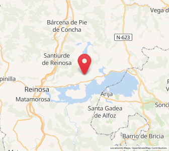 Map of Servillejas, Cantabria