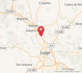 Map of Silvarrey, Galicia