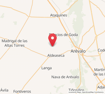 Map of Sinlabajos, Castille and León